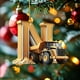 thumbnail image 1 of 26 Letters Building Vehicle Christmas Decorations Christmas Tree Pendants, 1 of 5