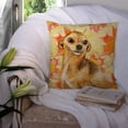 thumbnail image 3 of Carolines Treasures BB9919PW1414 Chihuahua Fall Fabric Decorative Pillow  14Hx14W multicolor, 3 of 4