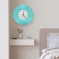 thumbnail image 4 of 12 Inch Wall Clock, Silent Non Ticking Battery Operated Quartz Wall Clock, Silent Decorative Round Wall Clock for Home Office School Kitchen Bedroom Living Room, 4 of 7