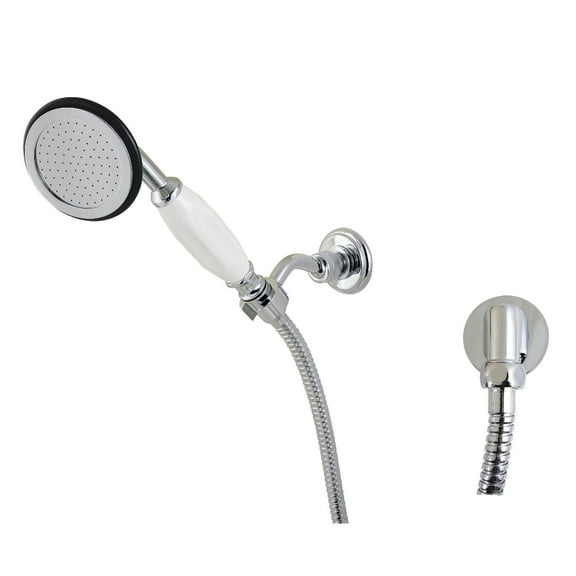 Kingston Brass KX10201BE Vintage Hand Shower Kit, Polished Chrome