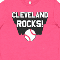 thumbnail image 4 of Inktastic Cleveland Rocks with Baseball Youth T-Shirt, 4 of 5