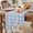 Blue, variant on Fall Blue Pink Pumpkins Table Runner - 90 Inch Long Thanksgiving Harvest Brown Plaid Cotton and Linen Blended Dress Scarves Farmhouse Table Runner for Kitchen Dining, Coffee Table, 13" x 90"