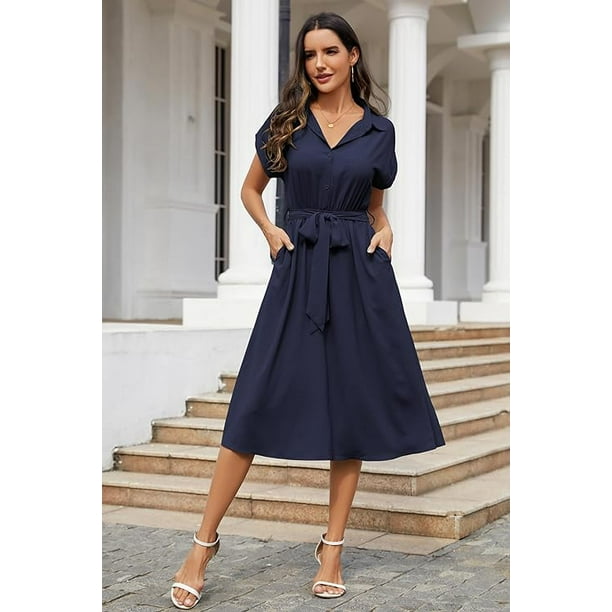 NATHGAM - Vestidos De Verano Para Mujer, Estilo Casual, Sin