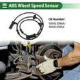 thumbnail image 2 of Sensor de velocidad de rueda ABS Unique Bargains Sensor ABS Sistema de frenos antibloqueo No.56041308AA para Jeep Grand Cherokee Wj 1999-2004 1 Pc Trasero Derecho, 2 of 7