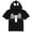 Black Venom, variant on Spider-Man Little Kids' Boy or Girl Cosplay Hooded T-Shirt Venom Black