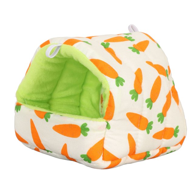 Soft Comfortable Cozy Bird Bed House forBudgie Parakeet Hamster Mouse, Plush Lining, Stable Design, Suitable for Long Term Use