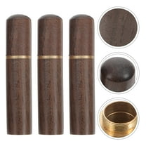 NIYANGLE Container Sewing Storage Light Brown 3pcs