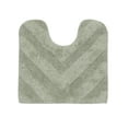 thumbnail image 6 of Better Trends 4 Piece Bathroom Rug Set 100% Cotton Extra Soft Tufted Bath Rug Water Absorbent Non-Slip Bath Mat Machine Washable (Dark Sage) Hugo Collection, 6 of 8