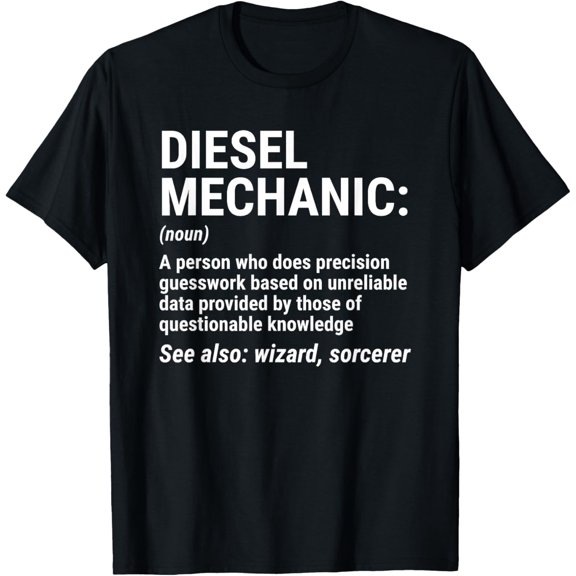 Diesel Mechanic Definition T-shirt Funny Mechanic Tee Gift T-Shirt