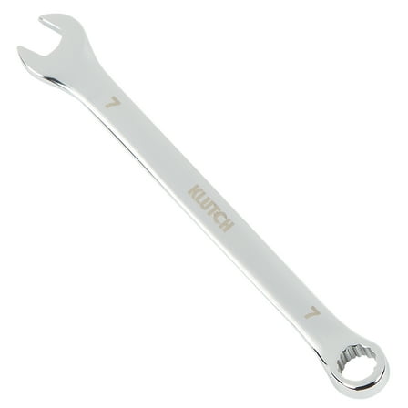 Klutch Metric Combination Wrench, 7mm x 4.25in.