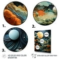 thumbnail image 3 of Designart "Supernova Earth Beauty " Supernova Floater Framed Canvas Print, 3 of 7