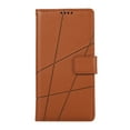 thumbnail image 2 of Nalacover Case for Google Pixel 8 - Card Holder PU Leather Wallet Cover with Magnetic Clasp Stand Hand Strap, Soft TPU Inner Shockproof Anti-Scratches Case for Google Pixel 8, Brown, 2 of 10