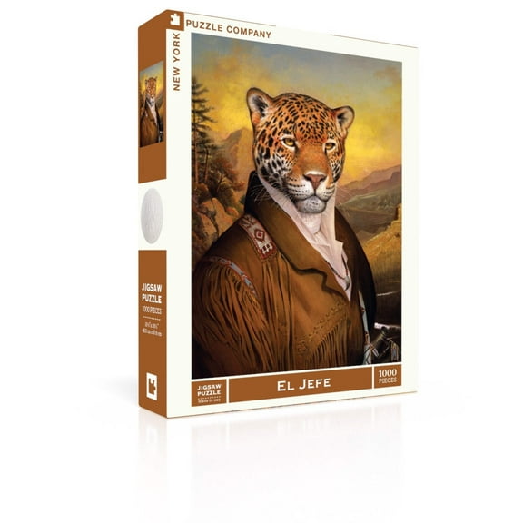 New York Puzzle Company El Jefe 1000 Piece Jigsaw Puzzle