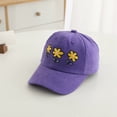thumbnail image 6 of Ccpelsie Boys Girls Caps Dinosaur Embroidery Baby Baseball Caps Infant Toddler Kids Hats(Dark Purple,3-8 Years), 6 of 7