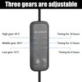 thumbnail image 4 of HUGFEGWE Reptile Heating Pad, Adjustable Temperature Under Tank Heater Waterproof Terrarium Warmer with Time Control for Snake Lizard Frog Turtle Fish Spider CA919-164151, 4 of 9