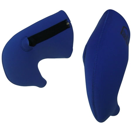Bike Shifter Cables - Bar Mitts Cold Weather Road Bicycle Handlebar Mittens, Fits Shimano Shifters with Externally Routed Shift Cables, Blue - Small