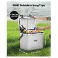 thumbnail image 2 of Portable Cooler 38 QT Insulated Hard Cooler 54 Can Capacity with Cup Holder Default, 2 of 9