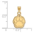 thumbnail image 2 of 10k Gold LogoArt Northern Illinois University Paw Small Pendant Q1Y022NIU, 2 of 4