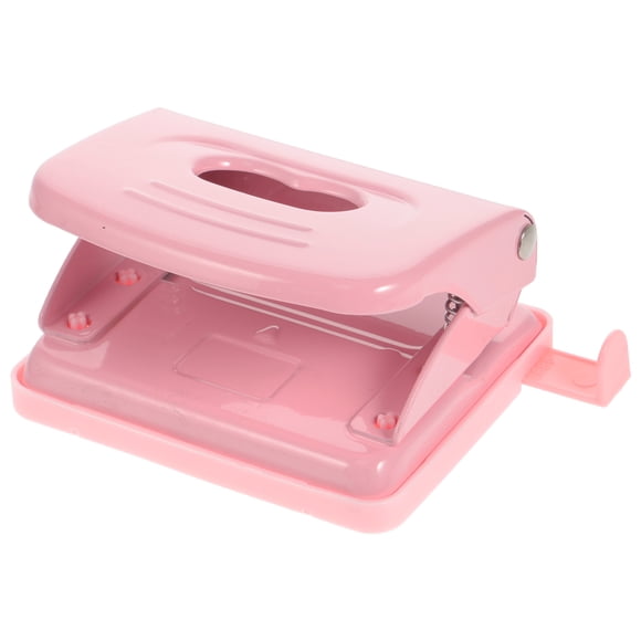SHISUYAN Paper Hole Puncher Plastic Paper Hole Punch Hole Punching Device Office Planner Puncher for Craft