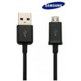 thumbnail image 1 of (5Ft/1.5M) Samsung Micro USB Fast Charging Data Sync Cable for Samsung Galaxy S3 S4 / S6 Edge Plus / Note 4, Black, 1 of 2