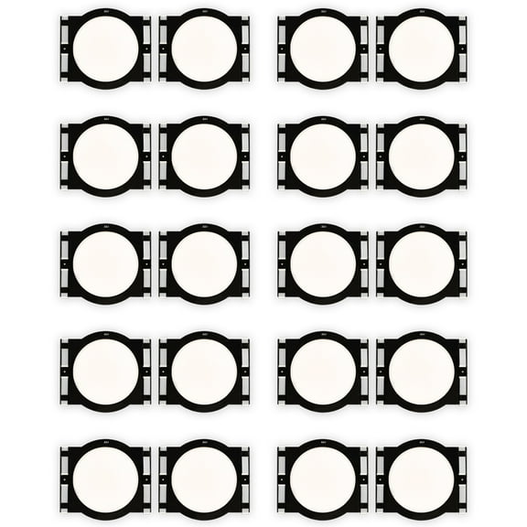 Theater Solutions RK6C In Ceiling Installation Rough In Kit for 6.5" Speakers 10 Pair Pack