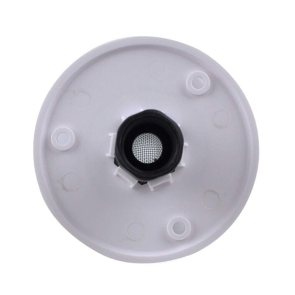 Renator RV City Water Inlet Flange With Check Valve - Brass Connection, White - View #9