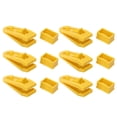 thumbnail image 1 of 10 Uds Clips para lona abrazaderas grandes para tienda abrazaderas para lona agarre de bloqueo resistente Clips para dosel de acampada al aire libre amarillo, 1 of 12
