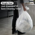 thumbnail image 4 of Manteles desechables Auros 10 unidades 137 x 274 cm impermeables blancos, 4 of 8
