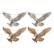 thumbnail image 1 of 4pcs Eagle pin de ropa vintage pin personalizado broche estiba animal alfilador para traje, 1 of 6