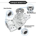thumbnail image 3 of Bomba de agua Unique Bargains para motor Isuzu 3LD1 con kit de juntas, 3 of 6