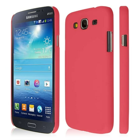 Hot Pink Roses - Samsung Galaxy Mega 5.8 Case, EMPIRE KLIX Slim-Fit Hard Case for Samsung Galaxy Mega 5.8 I9152 / I9150 - Soft Touch Rose Hot Pink (1 Year Manufacturer Warranty)