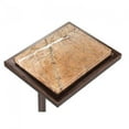 thumbnail image 3 of Metal & Marble Accent C-Shaped Table, 3 of 4