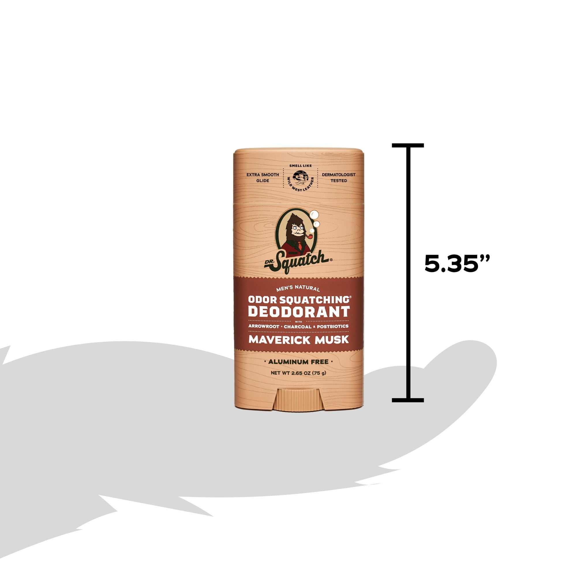 Dr. Squatch Mens Aluminum Free Deodorant Set, Natural Deodorant for Men, Maverick Musk + Alpine Sage + Rainforest Rapids, 2.65 oz, 3 Pack