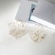 thumbnail image 2 of Juego de 12 Posavasos AcríLicos de LáMina Dorada para Bebidas, Posavasos de Té de Estilo NóRdico, Almohadilla Aislante para Tazas de Café para Tazones, 9,5X10,8 cm, 2 of 9