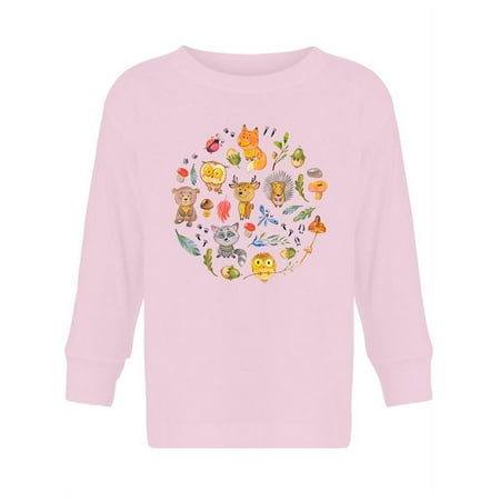 

Wildlife Circle Long Sleeve Toddler -Image by Shutterstock 3 Toddler