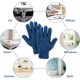 thumbnail image 2 of Guantes para quitar el polvo de alto rendimiento (par azul marino), guantes de limpieza de forro polar coral, trampa para polvo, polen, pelo y pelo de mascotas, perfectos para superficies de madera y, 2 of 5