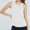 White, variant on ZZwxWA Women's Tank Top Sleeveless Quick Dry Running Athletic Gym Yoga Tank Tops for Women Black-Large Womens Camisole Solid Vest up to 50% Off