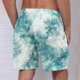 thumbnail image 4 of Ftwytp Men's Tie-Dye Print Shorts, Drawstring Waist, Side Pockets, Casual Beach Pants, Comfortable and Stylish for Summer Wear, 4 of 4