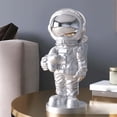 thumbnail image 3 of Estatua de astronauta, linda resina, estilo nórdico, artesanías coleccionables, figuras de astronautas para Plata, 3 of 8