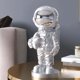 thumbnail image 3 of Estatua de astronauta, linda resina, estilo nórdico, artesanías coleccionables, figuras de astronautas para Plata, 3 of 8