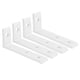 thumbnail image 5 of Soporte de Esquina, 4 Soportes de Esquina, Esquina de Soporte en ángulo recto, Soporte en ángulo recto en forma de l, adecuado para madera, estantes, muebles y soportes, 5 of 7