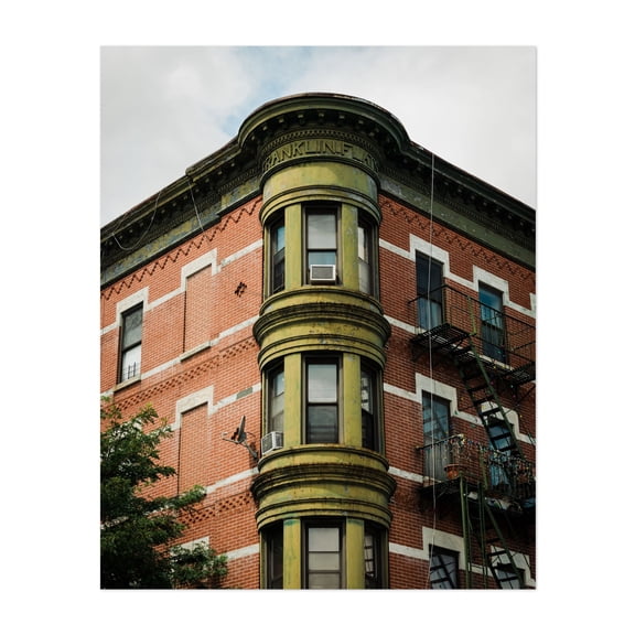 Greenpoint Architectural 01 - Brooklyn New York Photography Unframed Wall Art Print 8 x 10 inches