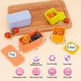thumbnail image 2 of TRAHOO-Silicone Dips Containers Compatible with OmieBox, 4 Pack Salad Dressing Container To Go for Most Bento Lunch Box, Small Snack Condiment Container with Lids for kids, 2 of 4