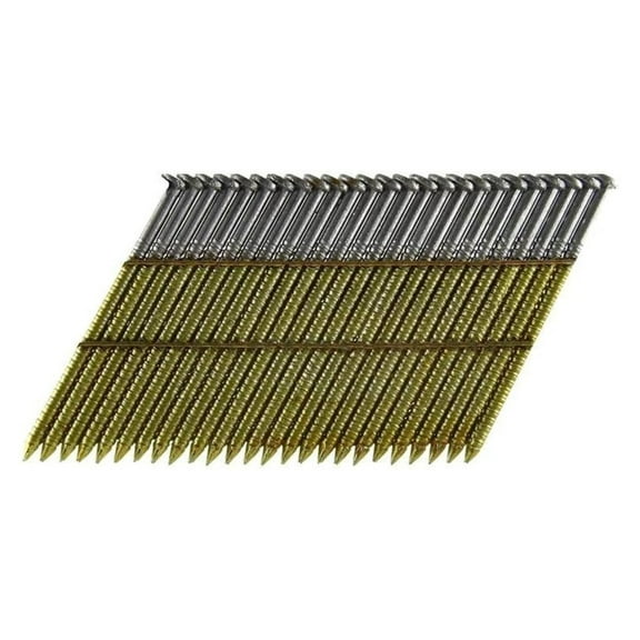B&C Eagle A2X113HDR/28 2" x 0.113 28-Degree Hot-Dipped Galvanized Ring Clipped Head Strip Wire Nail 500 Count