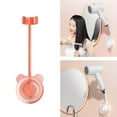 thumbnail image 2 of pitrice Réglable Sèche-Cheveux Titulaire Mains Libres Salle de Bain Brushing Cheveux Sèche-Cheveux Titulaire Punch Rack Libre Orange, 2 of 8