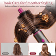 thumbnail image 5 of ILAVYO Blow Dryer Brush 5 in 1 Hot Air Hair Dryer Brush with Auto Air Curler, Detachable Ionic Styler, Volumizer for Drying, Curling, Straightening and Volumizing, 5 of 7