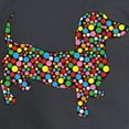 thumbnail image 3 of CafePress - Dachshund Polka Dots Long Sleeve Dark T Shirt - Long Sleeve Dark T-Shirt, 3 of 5