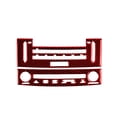 thumbnail image 2 of Real Bright Soft Car Interior Carbon Fiber Sticker DecorationRed Carbon Fiber Central Console CD Cover For LEXUS IS250 IS350 2013-2017Auto Car Protection Interior Accessories, 2 of 8