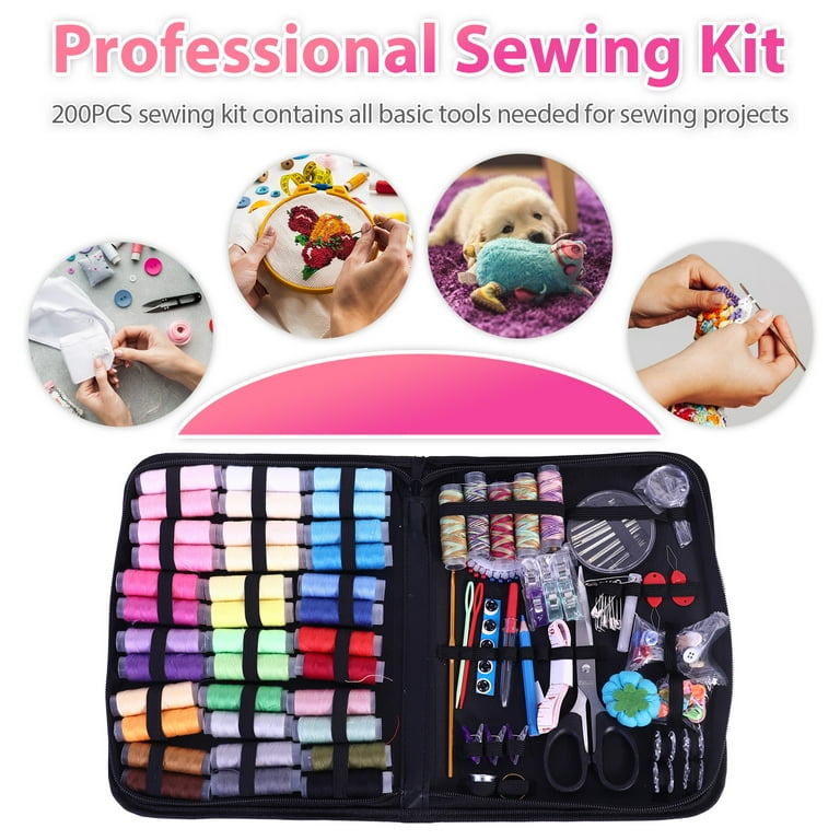 Sewing Kit for Adults and Kids - Sewing Accessories and Supplies