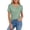 Green, variant on T Shirts for Women Summer Short Sleeve V Neck Casual Loose Plain Tshirts Lightweight Solid Basic Tees